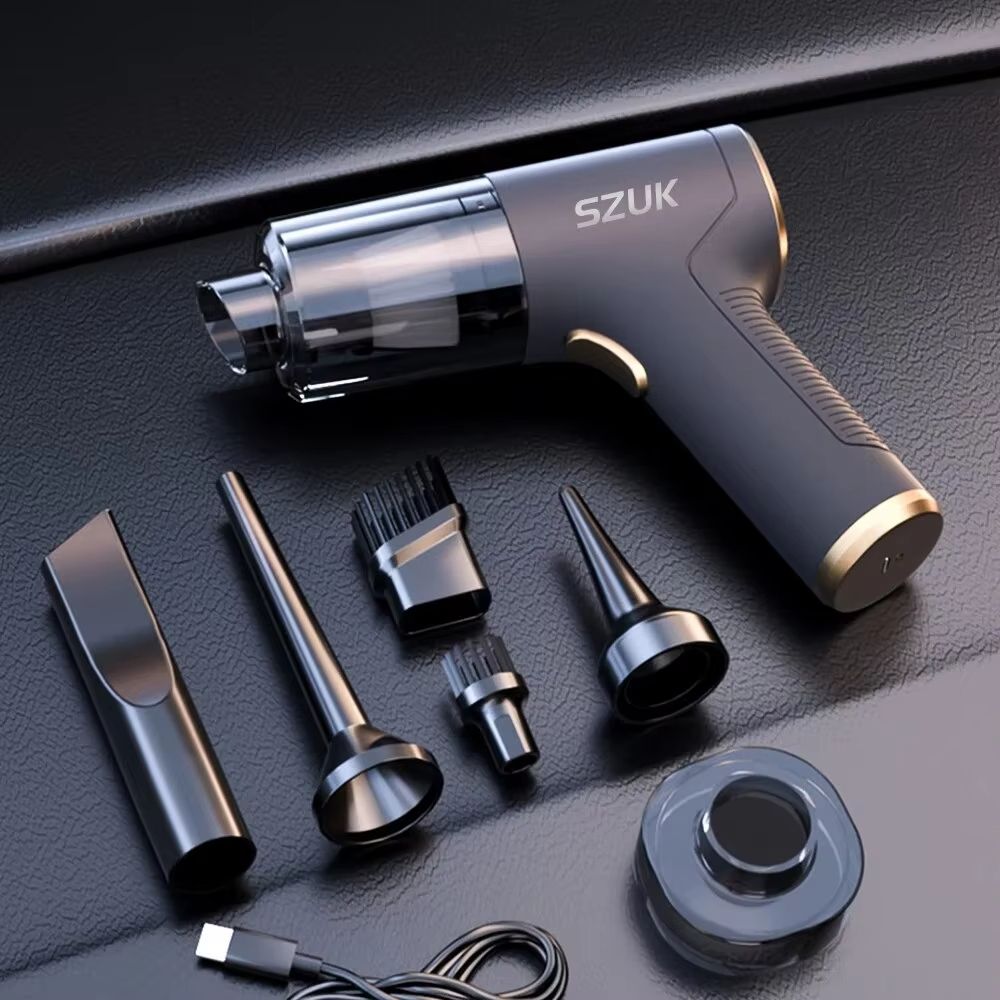 SZUK 18000PA Wireless Handheld Car  Home Vacuum Cleaner  Mini Portable Duster 4