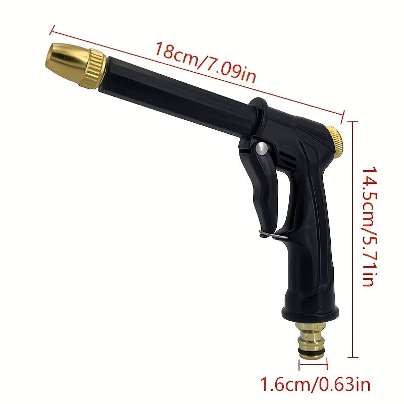 Expandable Magic Hose With Spray Gun  HighPressure Garden  Car Wash Hose 3