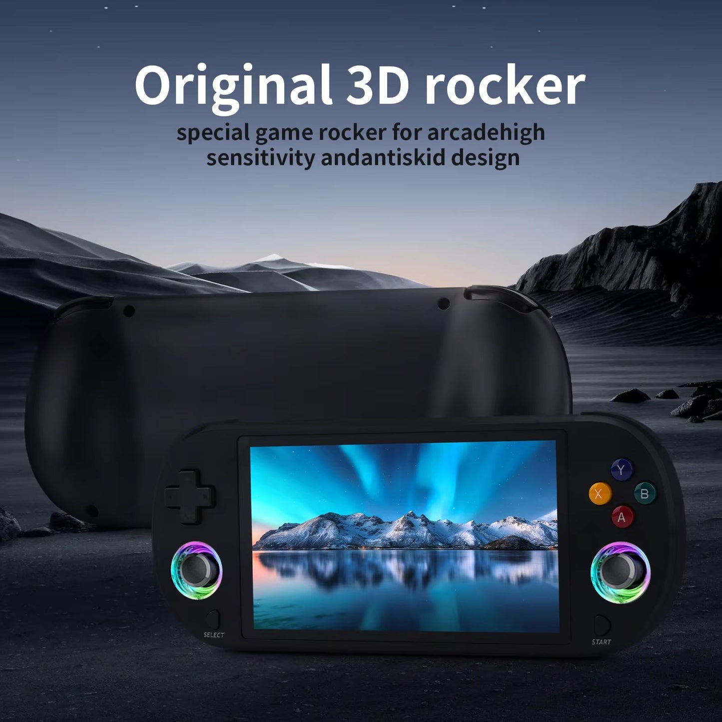 M22 Pro 128GB Portable Handheld Retro Gaming Console  50 IPS Screen 1