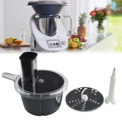 Kitchen Food Processor Cutter Attachment for Vegetable and Cheese Slicing