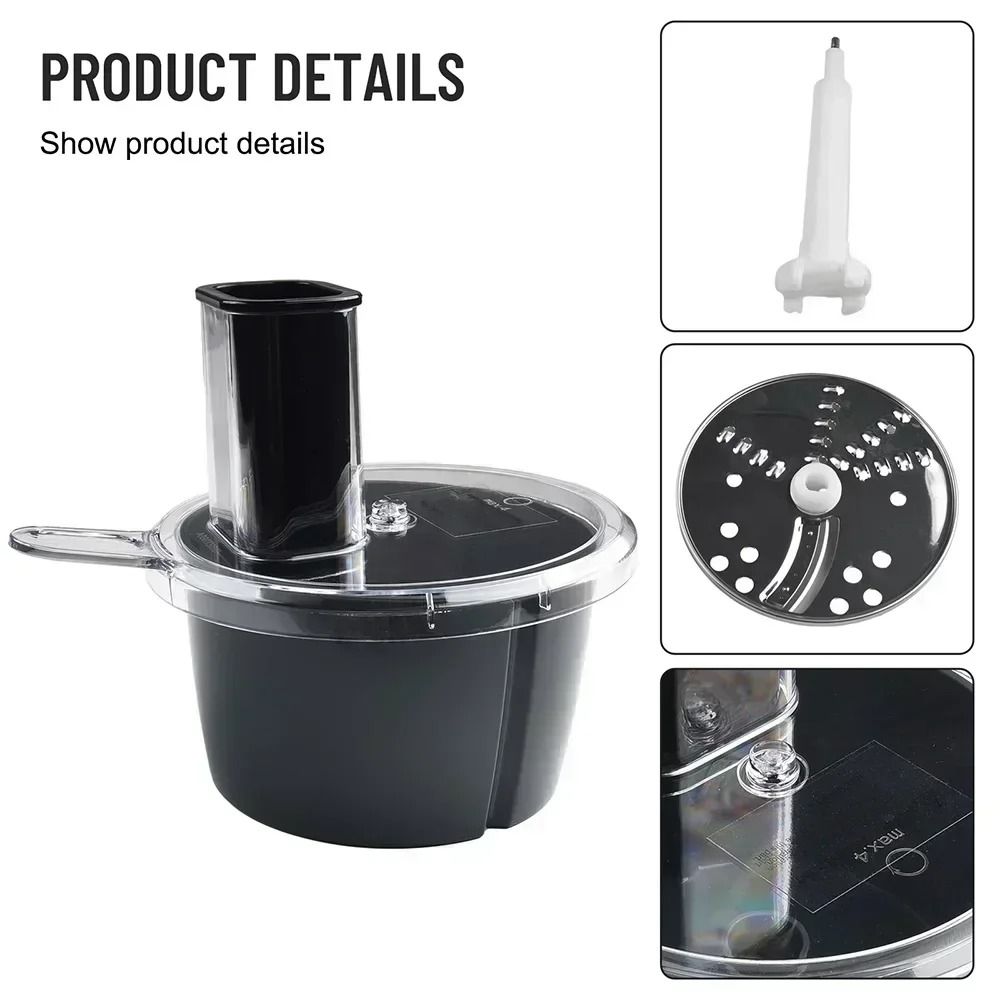 Kitchen Food Processor Cutter Attachment For Vegetable And Cheese Slicing 3