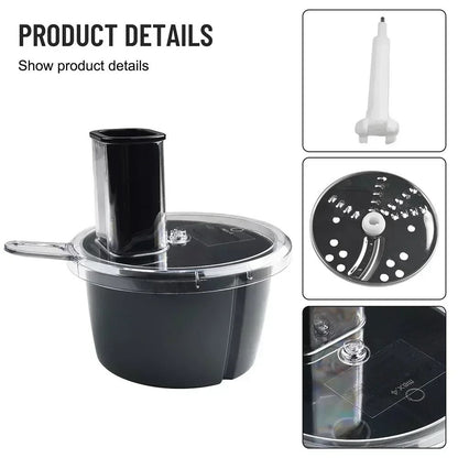 Kitchen Food Processor Cutter Attachment For Vegetable And Cheese Slicing 3
