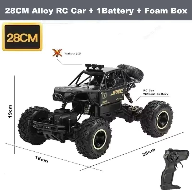ZWN 1 12 1 16 4WD RC Car LED Lights Off Road Remote Control Buggy 14