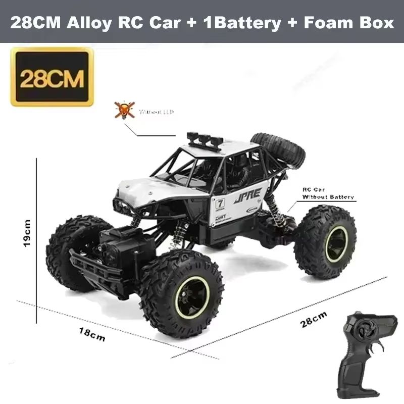 ZWN 1 12 1 16 4WD RC Car LED Lights Off Road Remote Control Buggy 7
