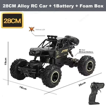ZWN 1 12 1 16 4WD RC Car LED Lights Off Road Remote Control Buggy 8