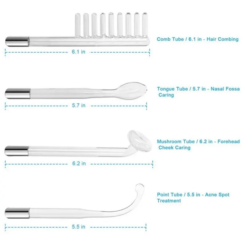 High Frequency Facial Machine 4 In 1 Portable Neon Wand For Acne And Skin Therapy 2