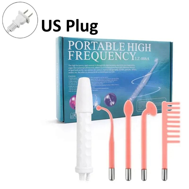 High Frequency Facial Machine 4 In 1 Portable Neon Wand For Acne And Skin Therapy 7