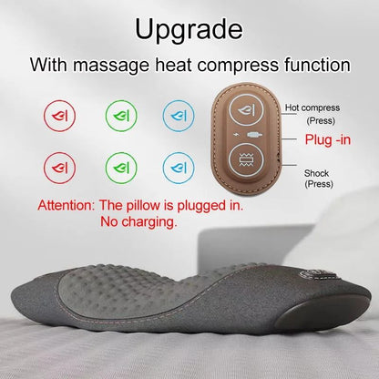 Electric Massage Pillow With Heating And Vibration Support 10