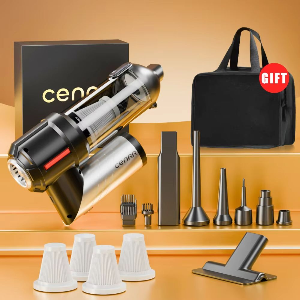 CENRR Cordless Car Vacuum Cleaner  Powerful 998000PA Handheld Mini Vacuum For Car And Home 8
