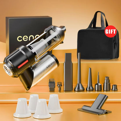 CENRR Cordless Car Vacuum Cleaner  Powerful 998000PA Handheld Mini Vacuum For Car And Home 8