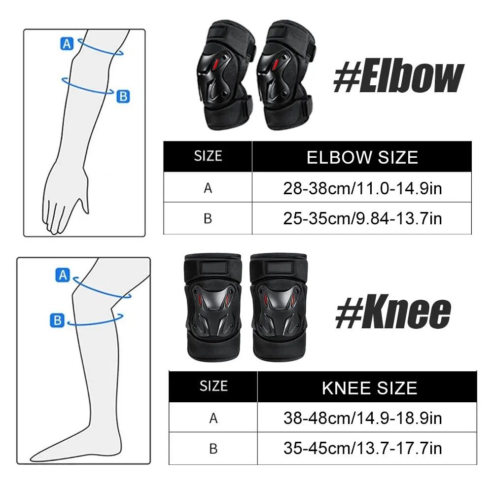 Knee And Elbow Protection Pads For Outdoor Sports Shock Absorption And Safety 6