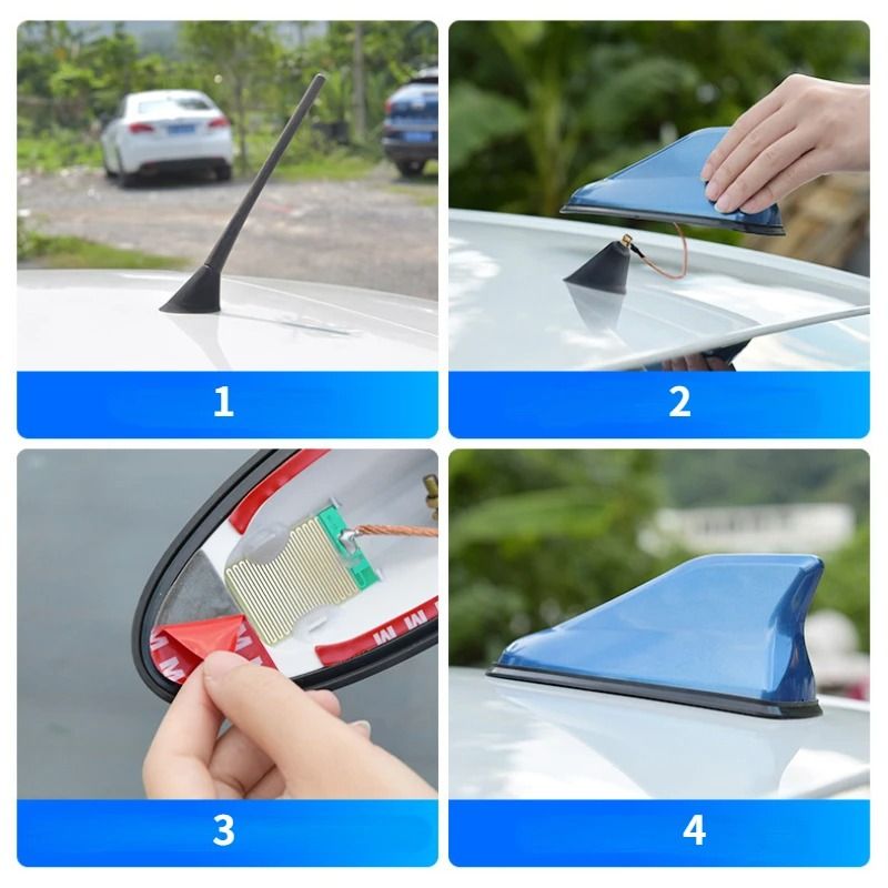 Universal Car Shark Fin Antenna 2