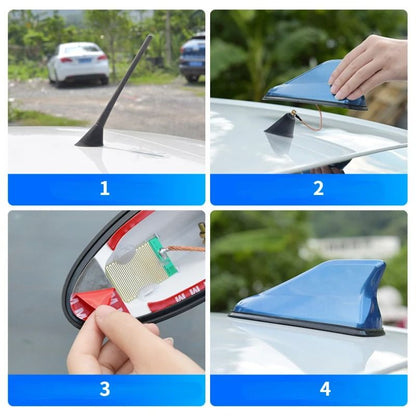 Universal Car Shark Fin Antenna 2