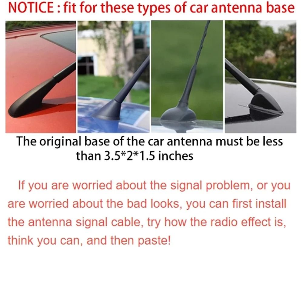 Universal Car Shark Fin Antenna 3