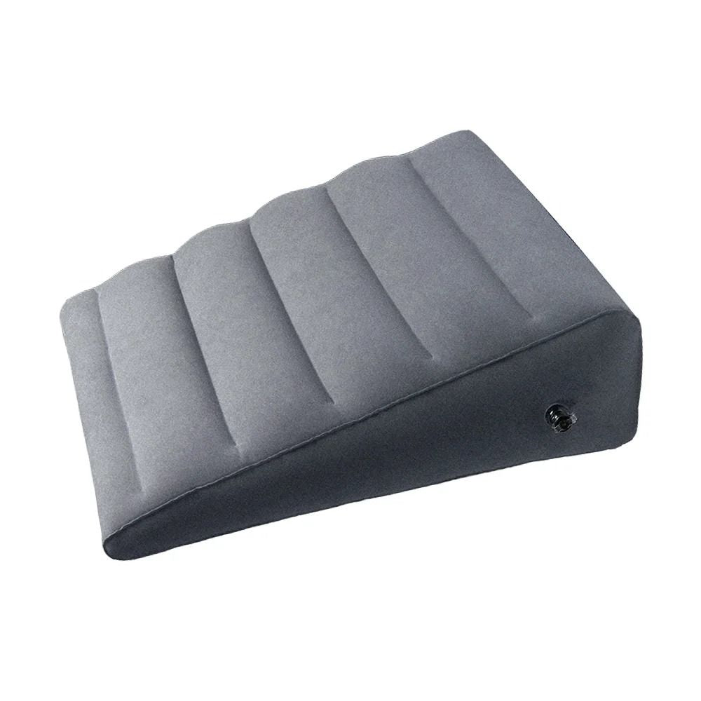 Portable Inflatable Wedge Leg Pillow For Sleeping And Flight Comfort 2