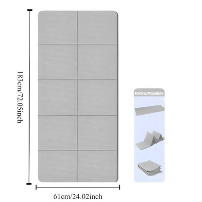 Foldable Travel Yoga Mat With Eco Friendly Non Slip Surface 6