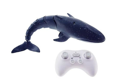Remote Control Shark Toy With Water Spray  Electric Swimming Whale  Dolphin Bath And Pool Toy For K 8
