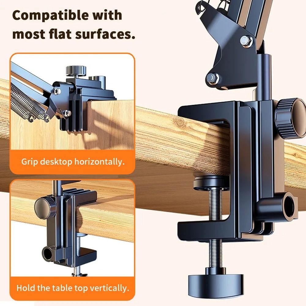 Tablet Holder For Bed With 90cm Metal Arm 360 Rotating Tablet Stand For IPad And Phones 1