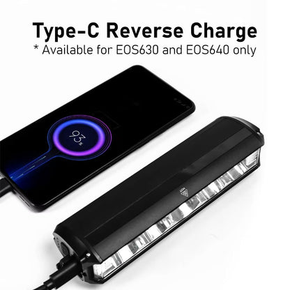 EOS610 8000mAh Rechargeable Bicycle Light  Waterproof USB Bike Headlight For Road And MTB Cycling 5