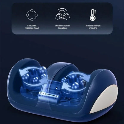 Extra Big Electric Foot Massager With Heat Shiatsu Kneading For Calf And Leg Relaxation 1