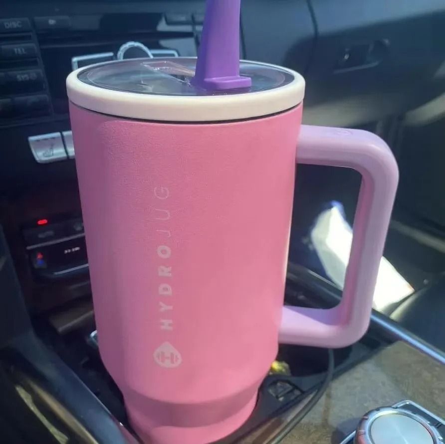 Insulated Stainless Steel Travel Tumbler With Straw Lid 3