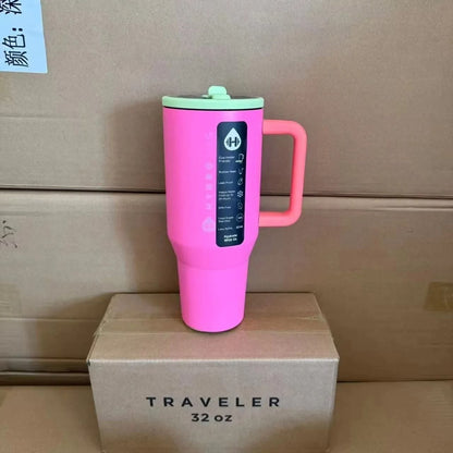 Insulated Stainless Steel Travel Tumbler With Straw Lid 6