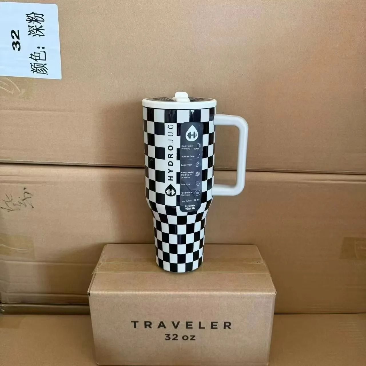 Insulated Stainless Steel Travel Tumbler With Straw Lid 7