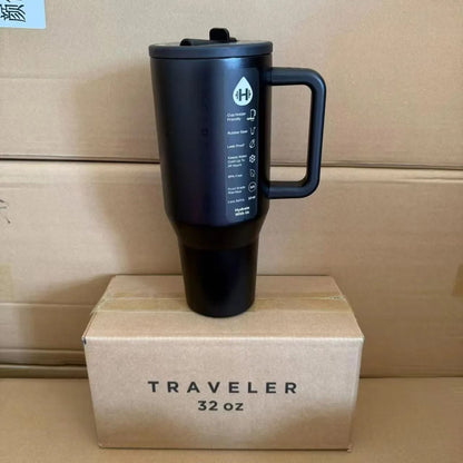 Insulated Stainless Steel Travel Tumbler With Straw Lid 9
