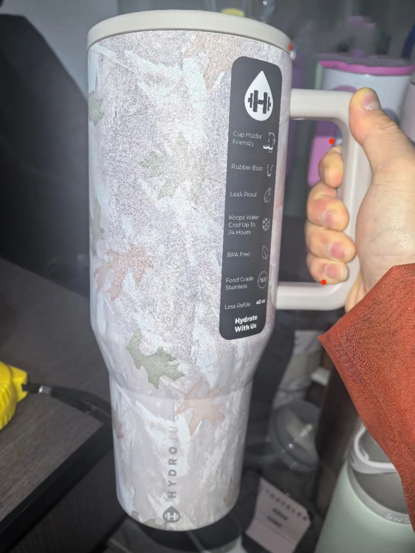Insulated Stainless Steel Travel Tumbler With Straw Lid 18