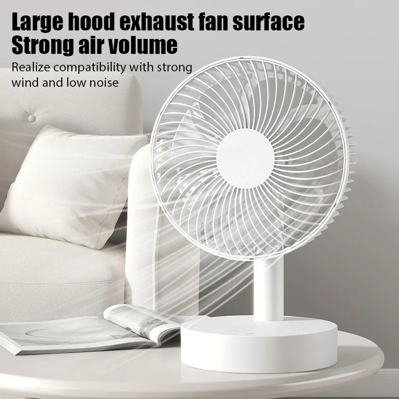 USB Small Electric Fan Portable Desktop Cooling Fan for Home and Office