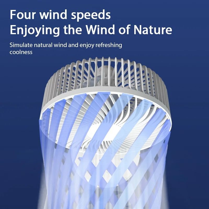USB Small Electric Fan Portable Desktop Cooling Fan For Home And Office 2
