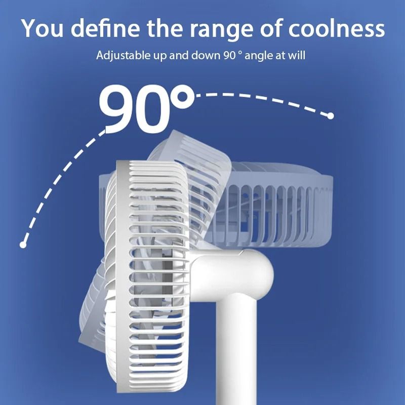 USB Small Electric Fan Portable Desktop Cooling Fan For Home And Office 3