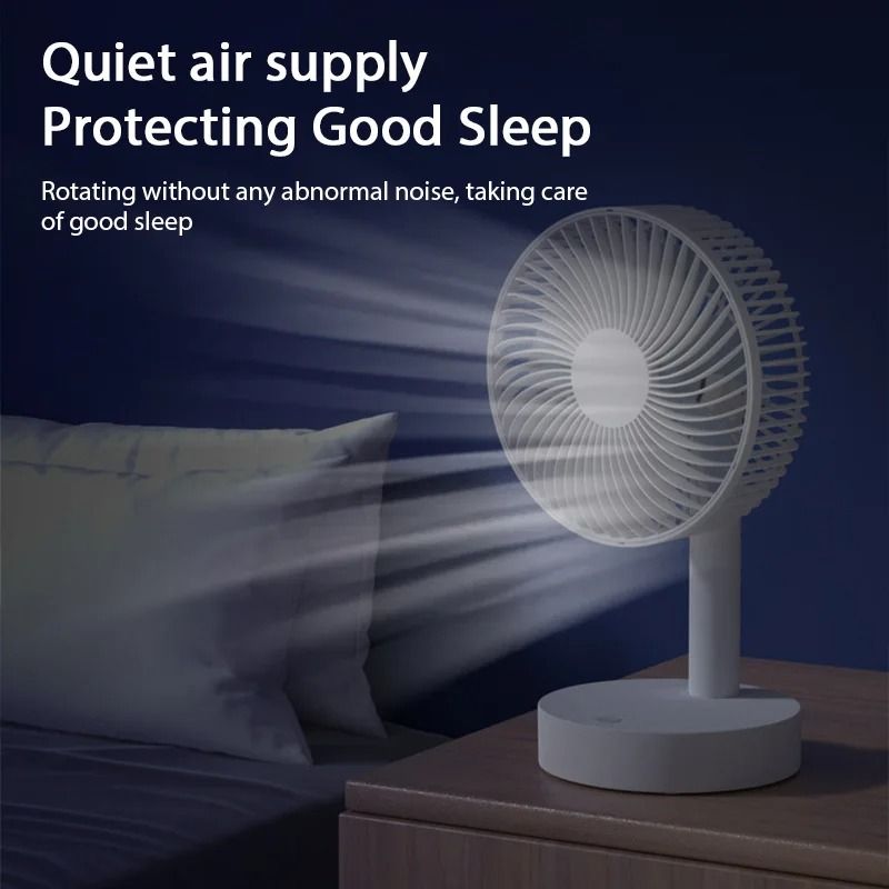 USB Small Electric Fan Portable Desktop Cooling Fan For Home And Office 5