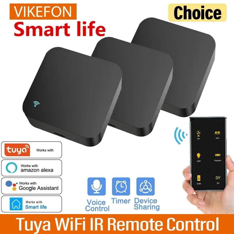Tuya WiFi IR Remote Control Universal Smart Home Blaster for TV and Air Conditioner