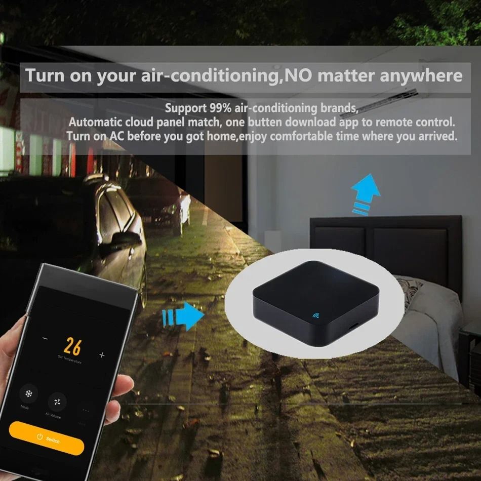 Tuya WiFi IR Remote Control Universal Smart Home Blaster For TV And Air Conditioner 4