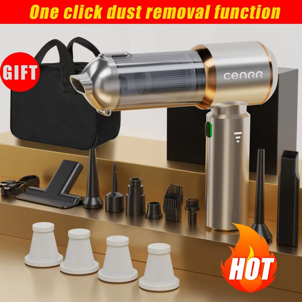 Cordless Car Vacuum Cleaner  Strong Suction Portable Handheld Cleaning Machine 9