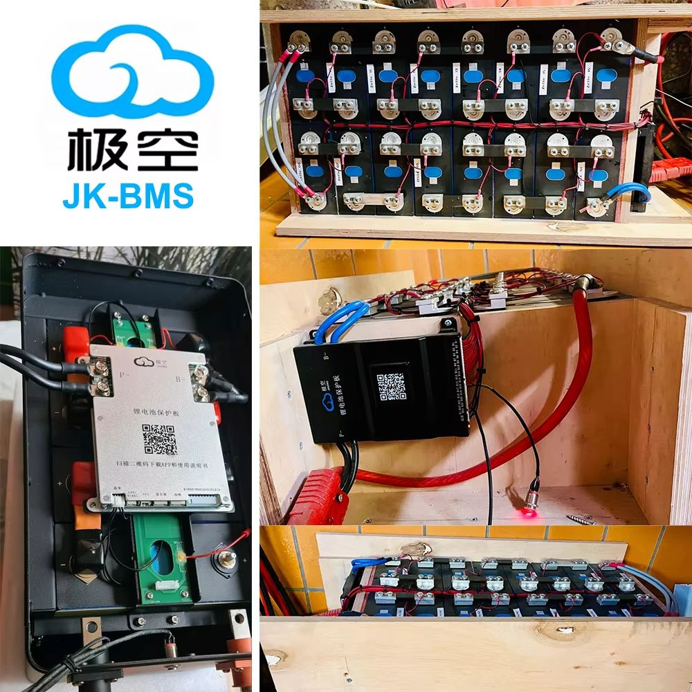 JiKong Smart Bluetooth BMS  Active Balance Battery Management System For LiIon LiFePO4  LTO 12V48V  3