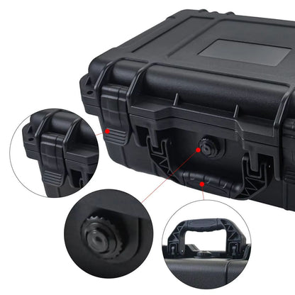 Waterproof Hard Carry Case With PreCut Foam  Protective Storage Box And Tool Organizer 4