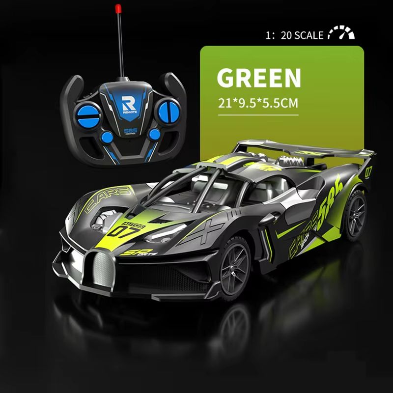 HighSpeed RC Drift Racing Car  4CH Remote Control Sportscar Toy For Kids And Beginners 4