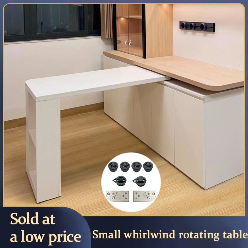 Rotating Folding Desk and Table Connector Hardware
