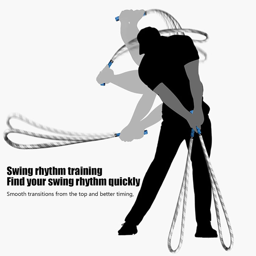 Reusable Golf Swing Training Aid, Golf Club Equipment for Practice, Perfect Rope Gift for Beginner and Golf Lovers
