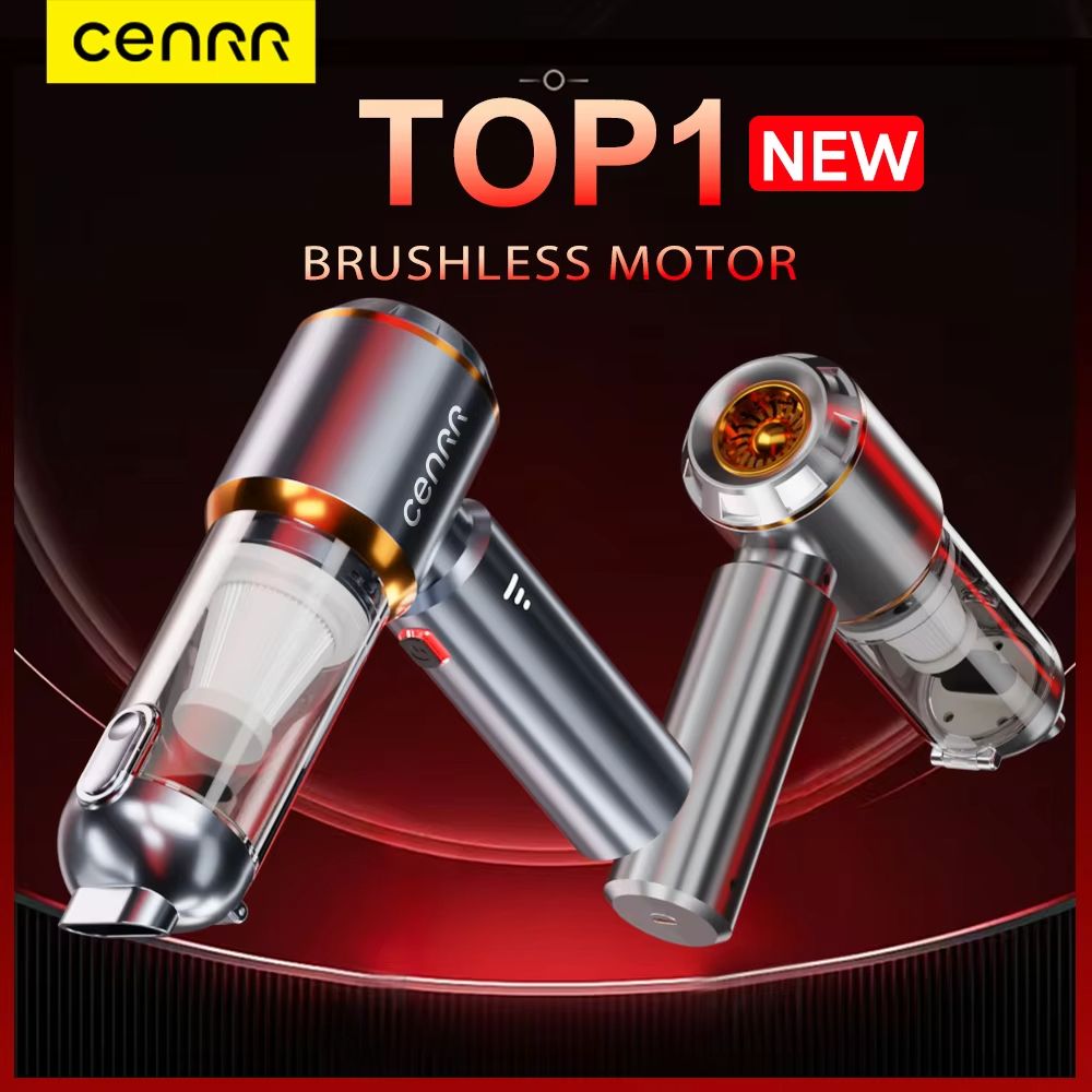 Mini Car Vacuum Cleaner – Cordless Powerful Handheld Portable Cleaning Machine