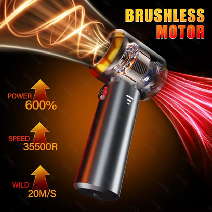 Mini Car Vacuum Cleaner  Cordless Powerful Handheld Portable Cleaning Machine 3