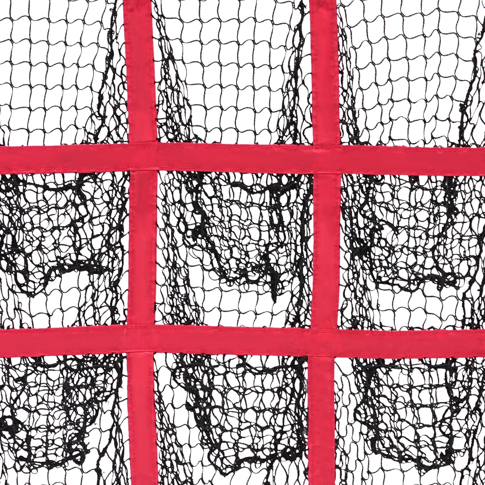 Golf Training Cage Nets for Backyard, Swing Practice Hitting Net with 9 Hole Target Sheet, Driving Range Practice