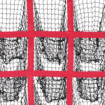 Golf Training Cage Nets for Backyard, Swing Practice Hitting Net with 9 Hole Target Sheet, Driving Range Practice