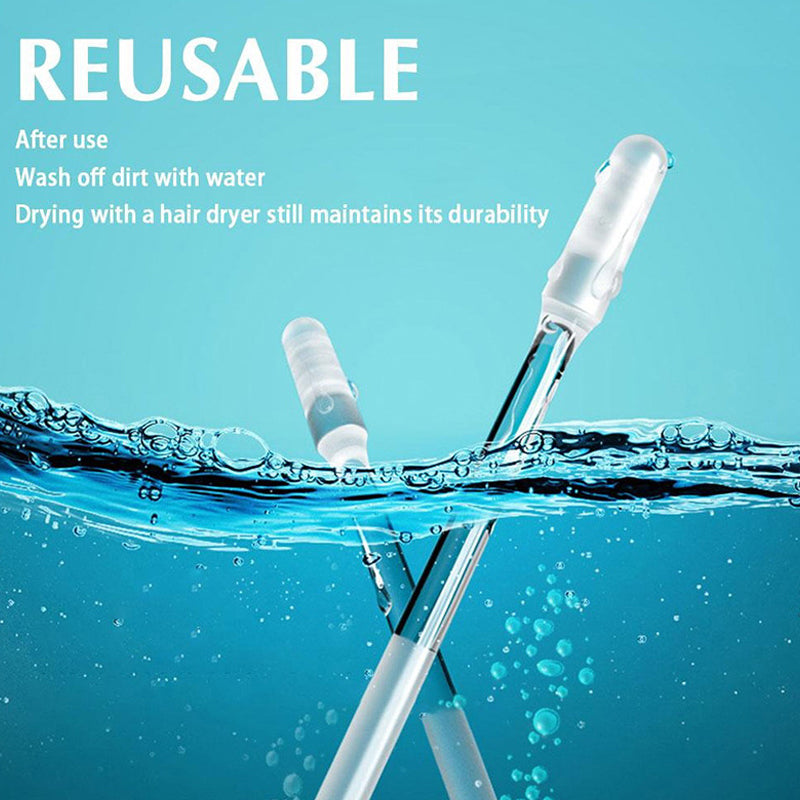 Professional Disposable Silicone Ear Wax Remover Sticky Ear Pick Reusable Adhesive Ear Cleaner For