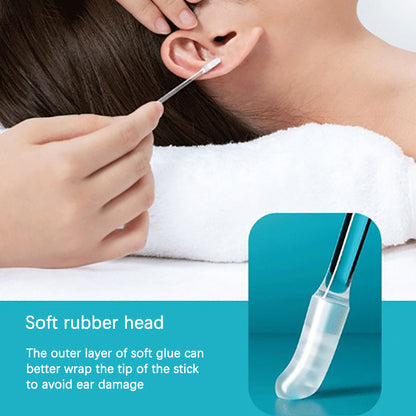 Professional Disposable Silicone Ear Wax Remover Sticky Ear Pick Reusable Adhesive Ear Cleaner For