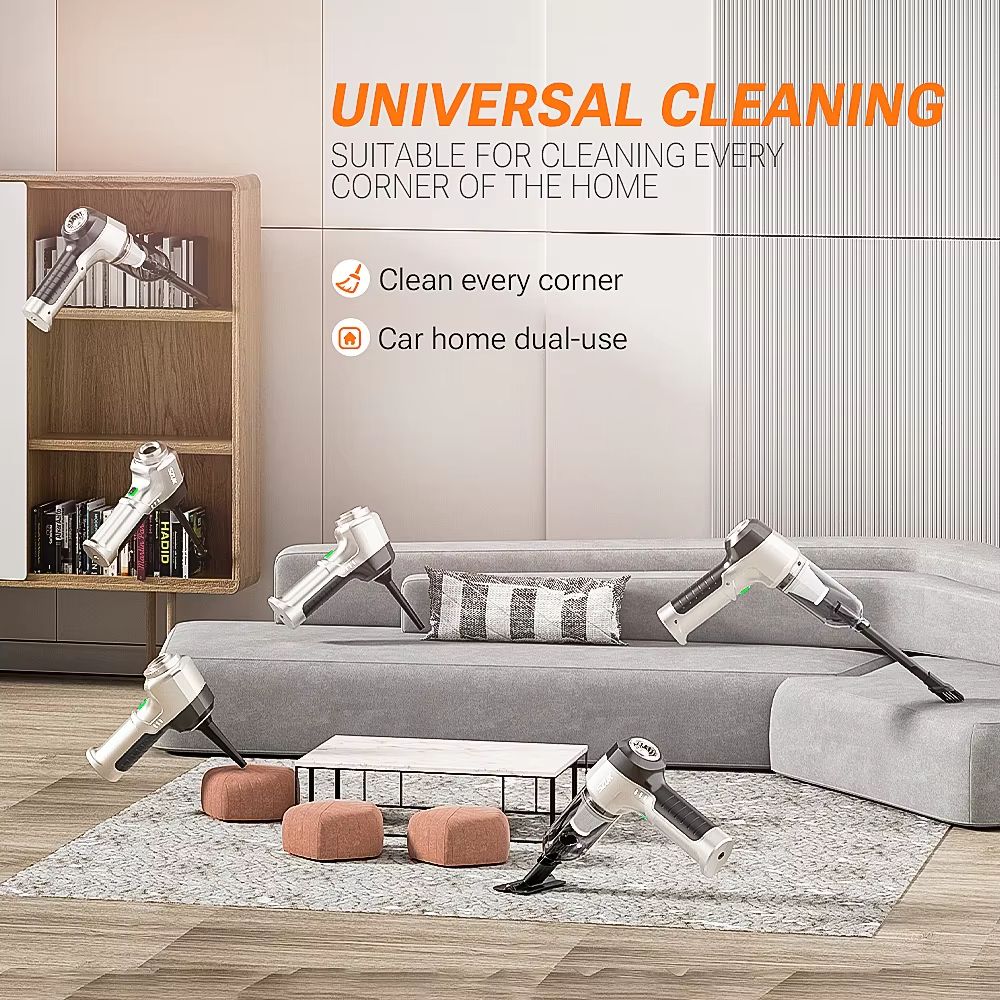 SZUK Car Vacuum Cleaner  Strong Suction Cordless Handheld Portable Cleaning Machine 5