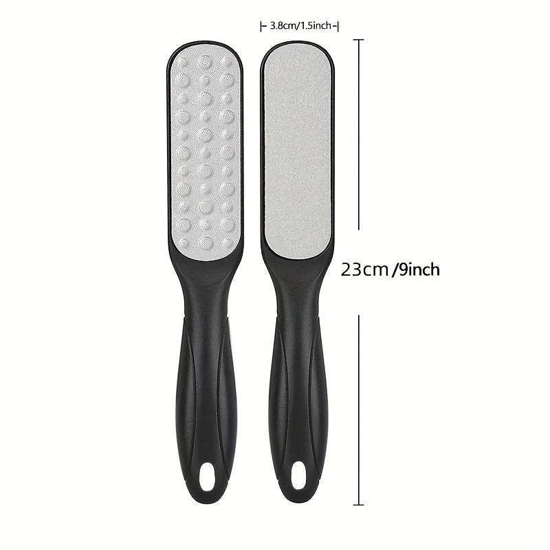 Professional Double Side Foot File Rasp Heel Grater, Pedicure File Callus Remover for Hard Dead Skin & Cracked Heel Car