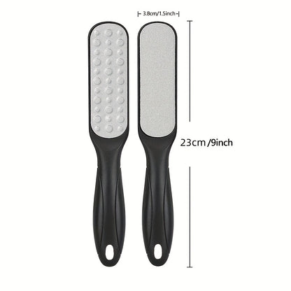 Professional Double Side Foot File Rasp Heel Grater, Pedicure File Callus Remover for Hard Dead Skin & Cracked Heel Car